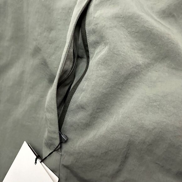 Lululemon Oversized Fit Non Stop Bomber Jacket Reversible Sage Olive Green Sz 8 - Picture 4 of 13